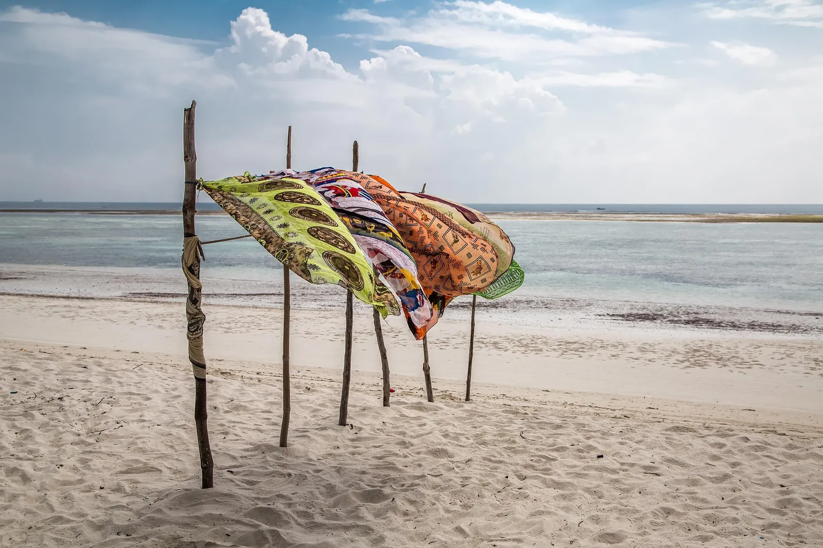 Beach scene, Diani, Kenyan coast